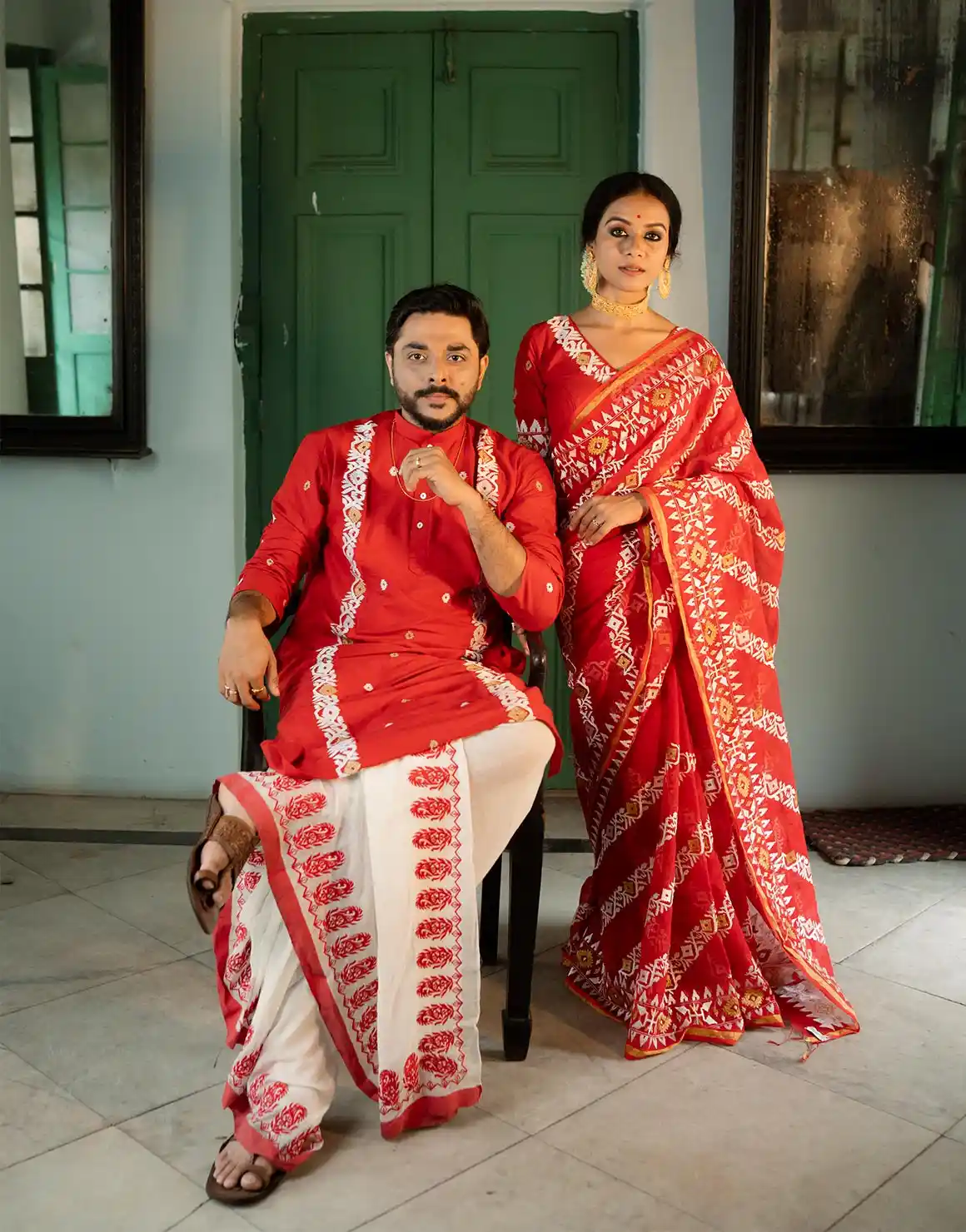 Ashtami Couple Set