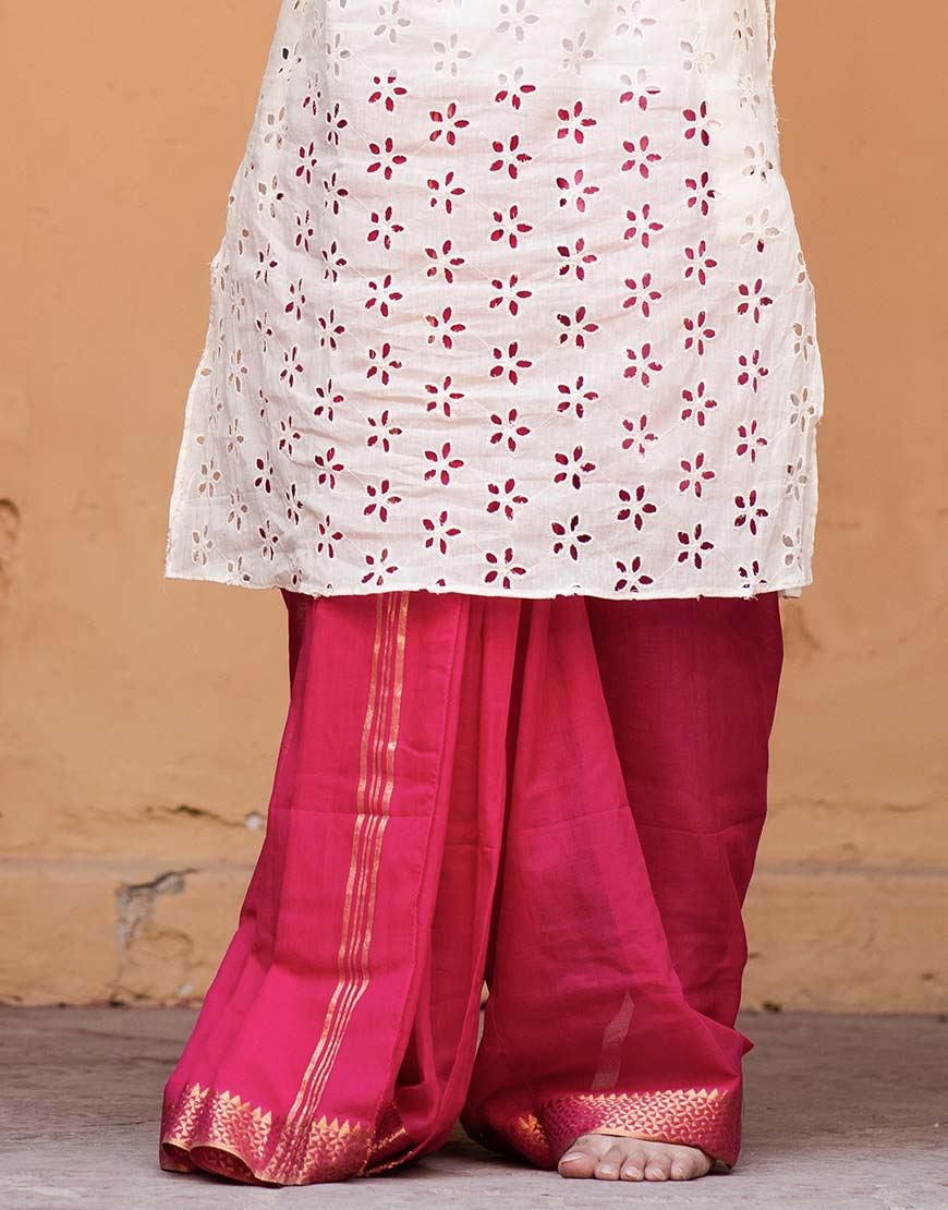 Saree Texture Detail