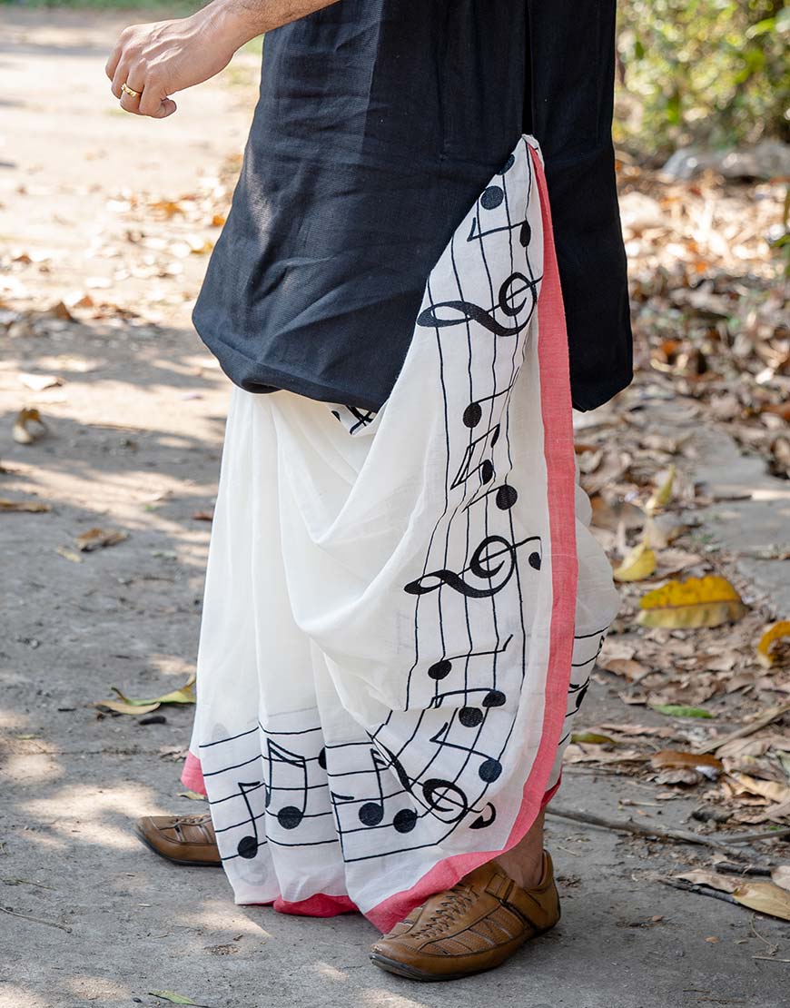 Saree Texture Detail