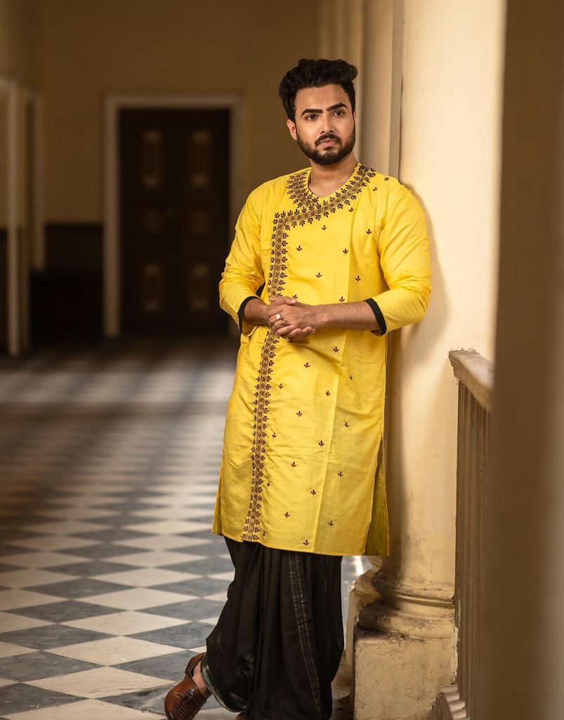 Saree Texture Detail