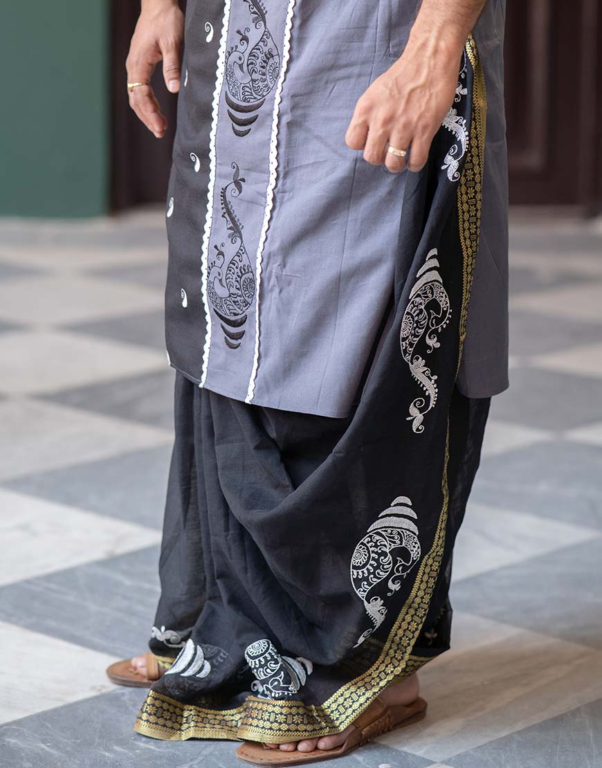 Saree Texture Detail