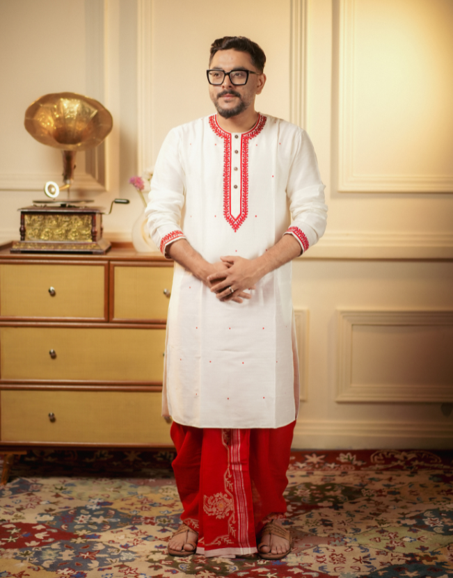 Saree Texture Detail