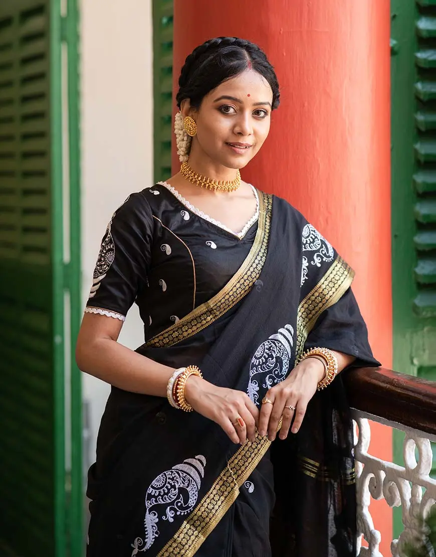 Alpona Saree