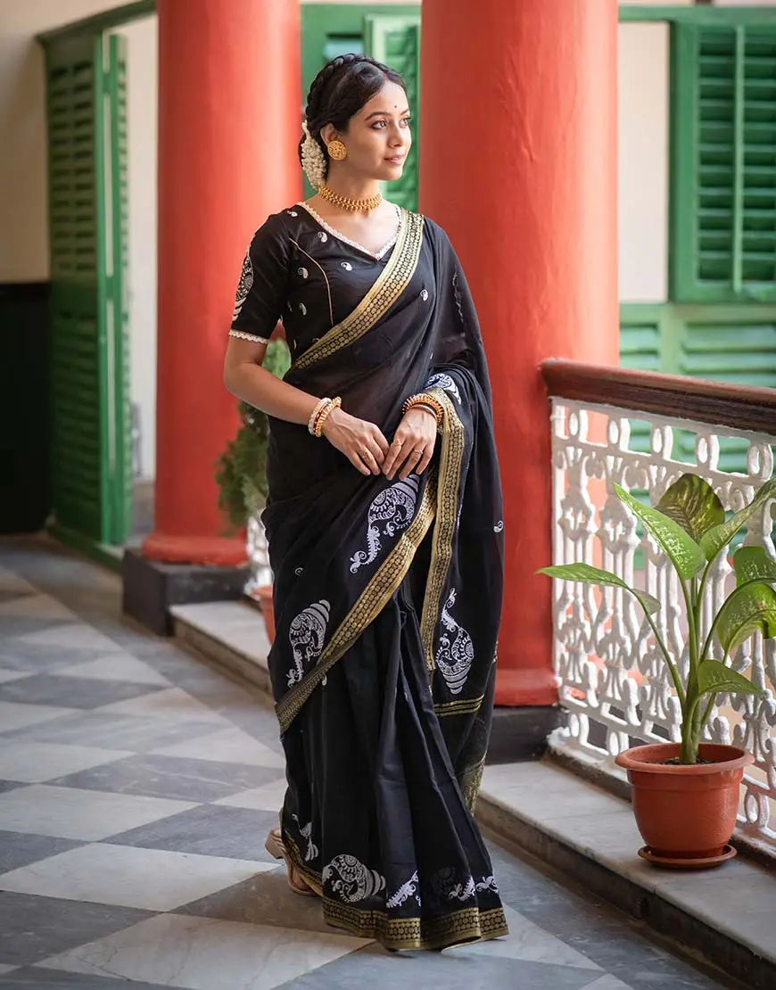 Alpona Saree