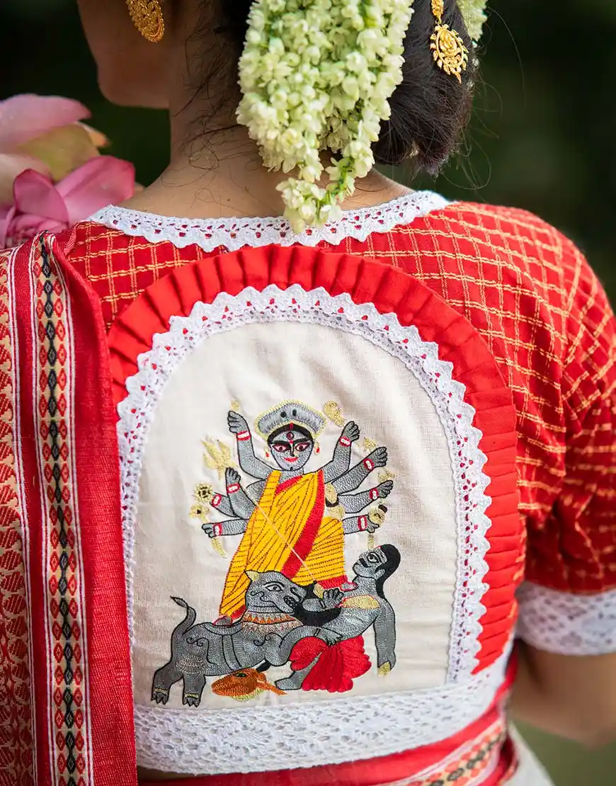 Amar Durga Kalo Blouse