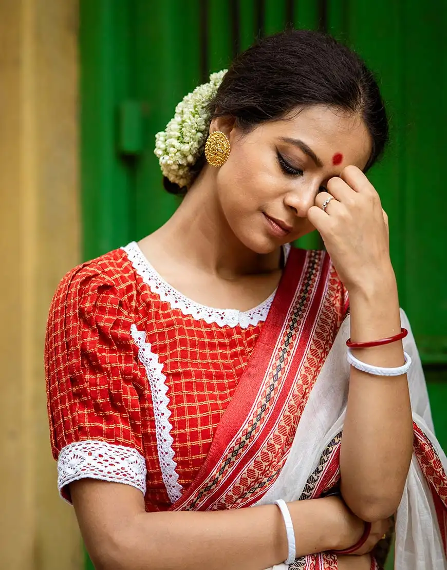 Amar Durga Kalo Blouse