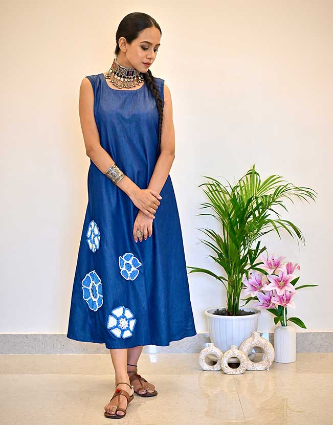 Bloom De Demin Dress