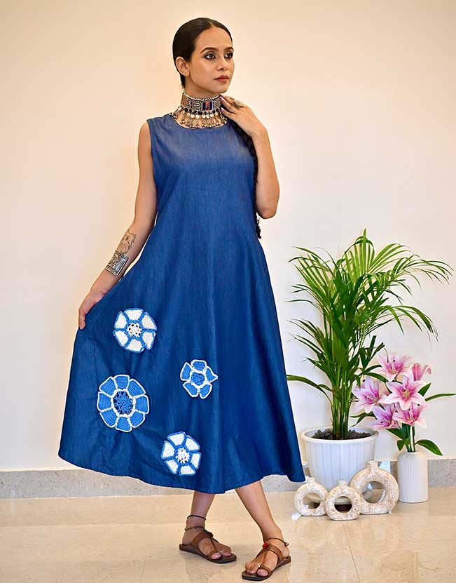 Bloom De Demin Dress