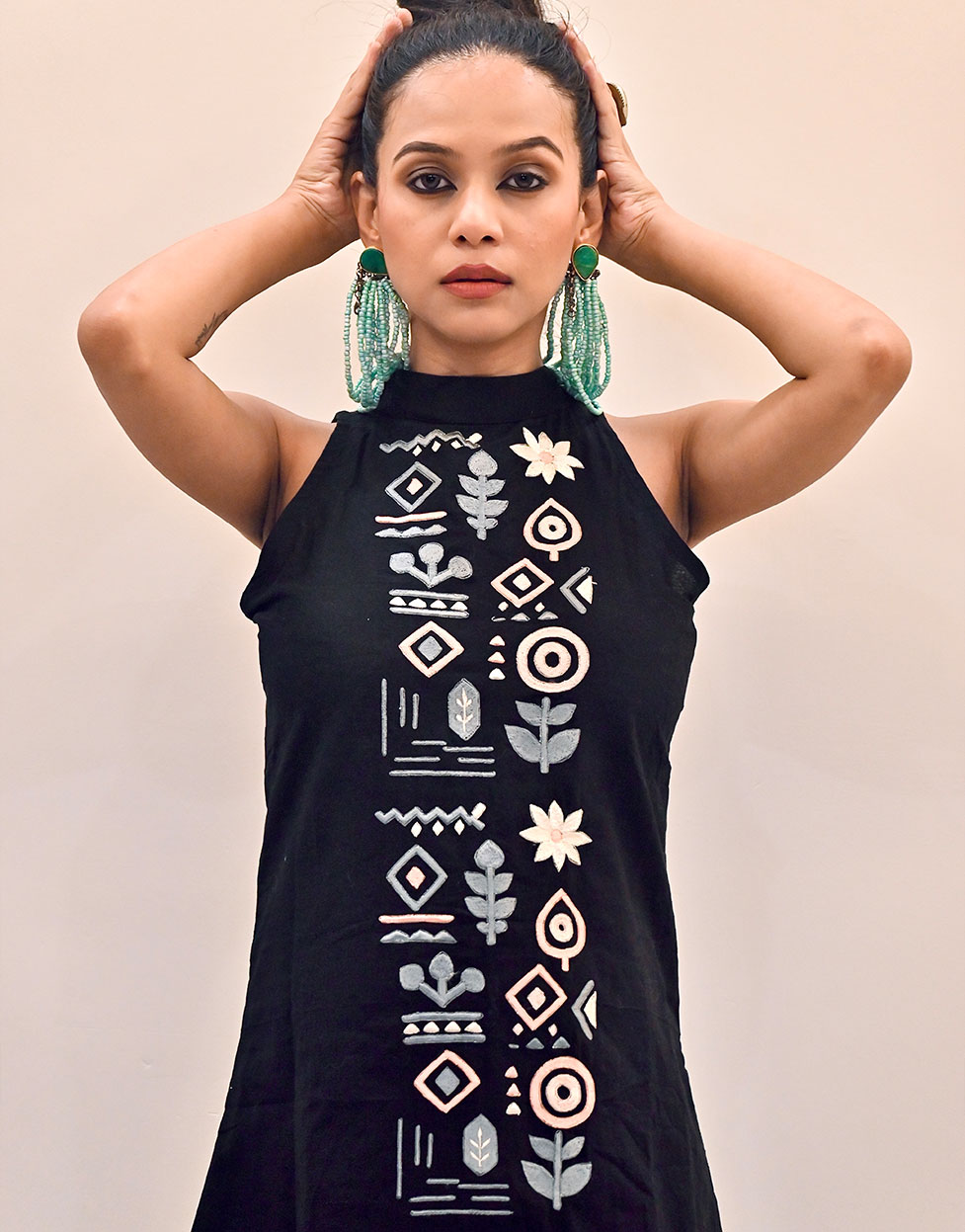 Botanical Cascade Dress