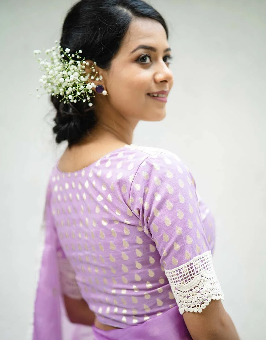 Florescence Lavender Blouse