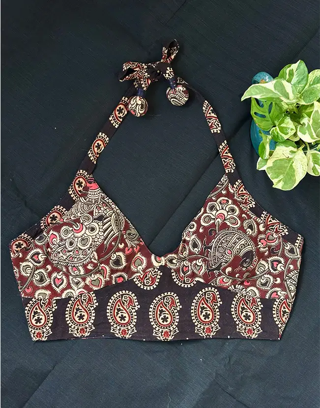 Kaamini Halterneck Blouse