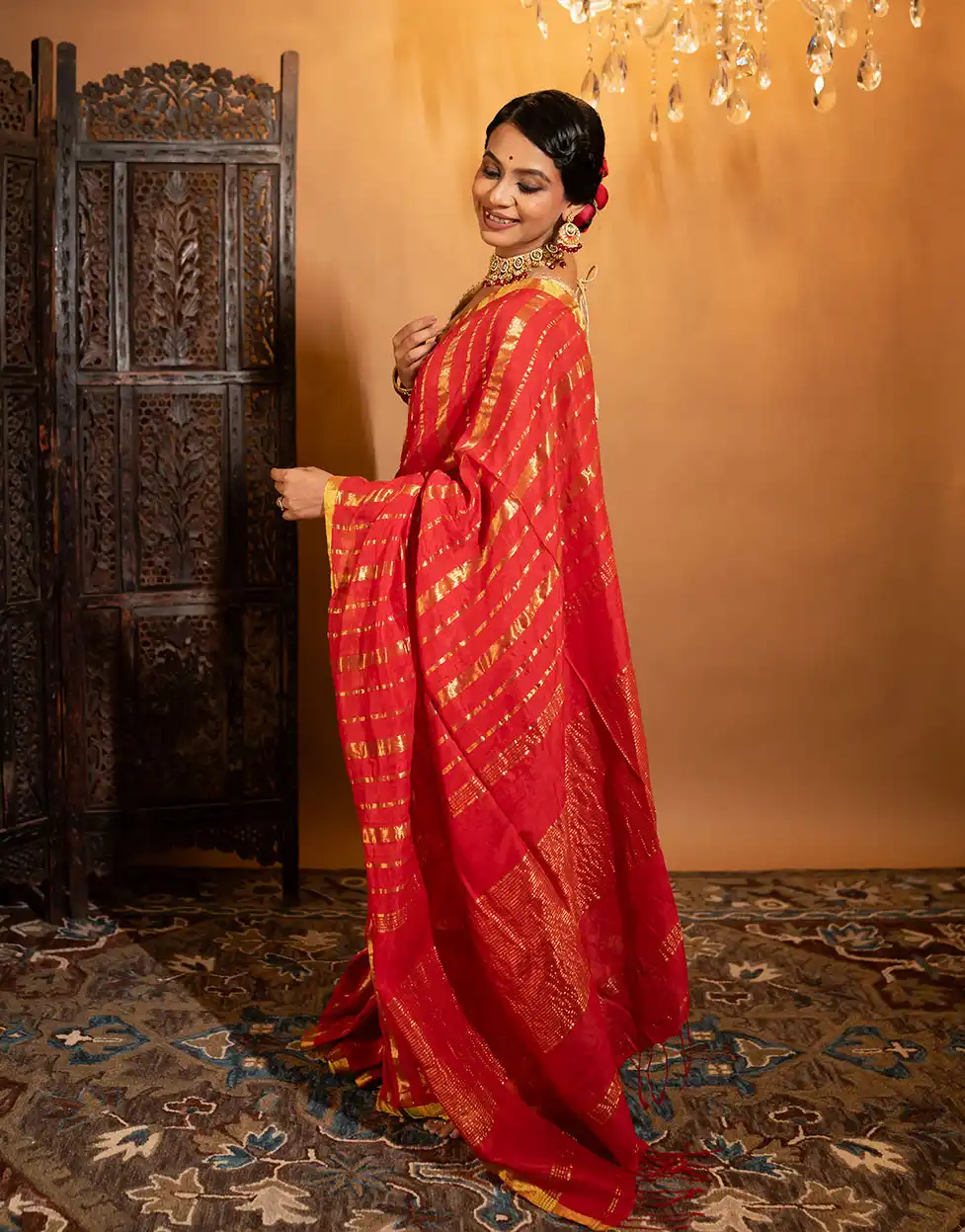 Laal-Ishq Saree