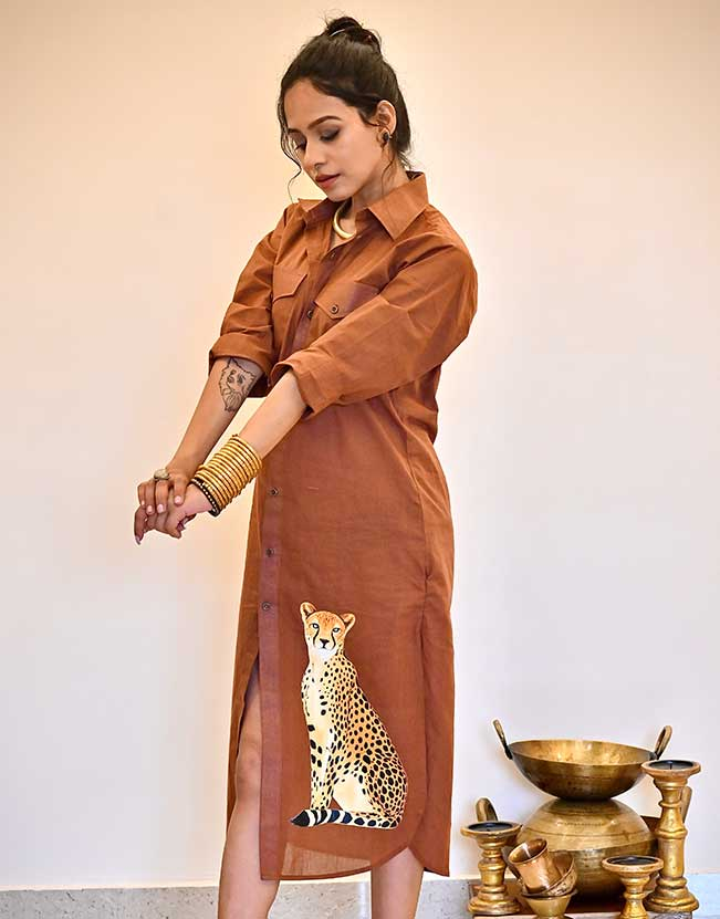 Paye Pori Baghmama Shirt Dress