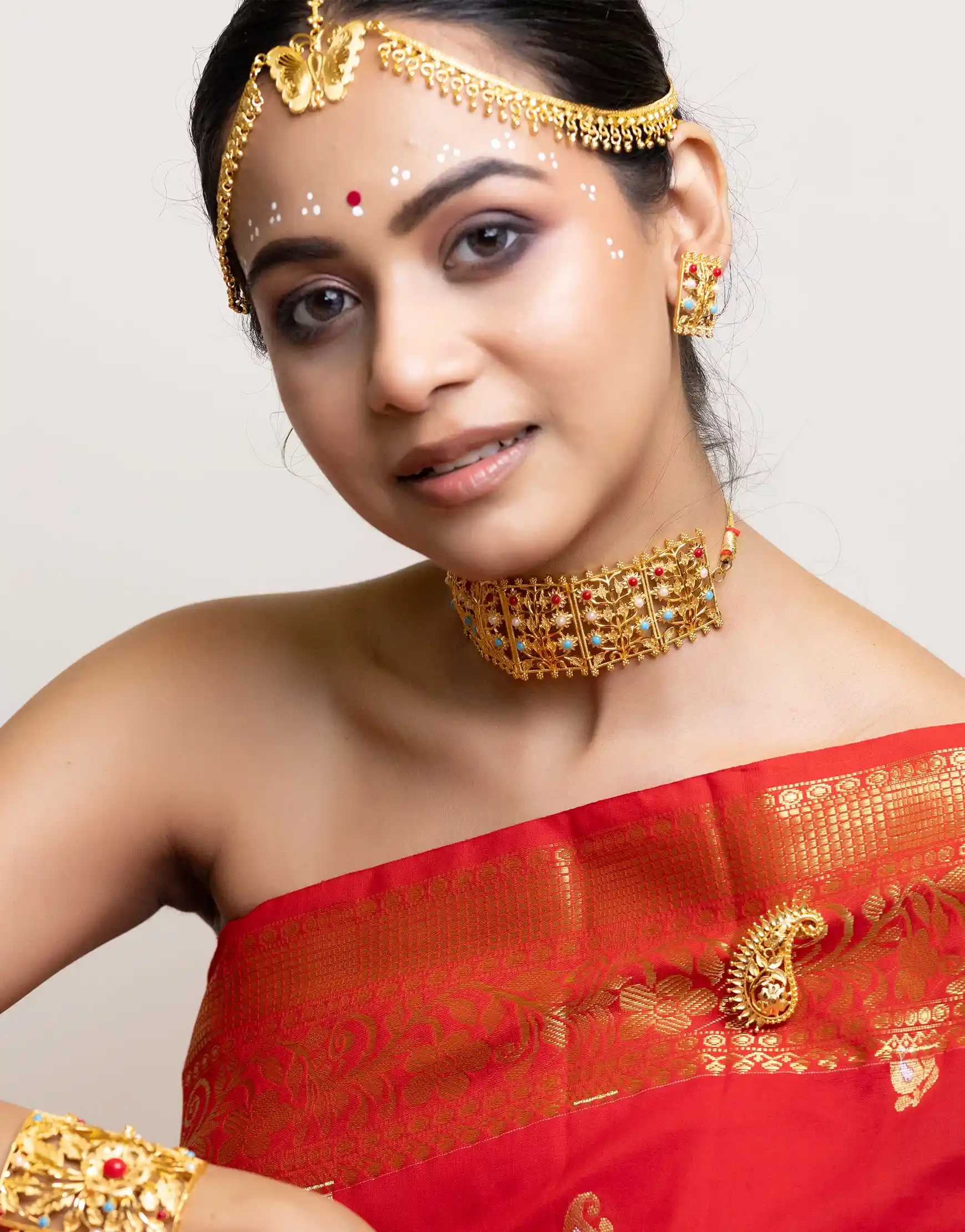 Pushpolota Choker & Stud