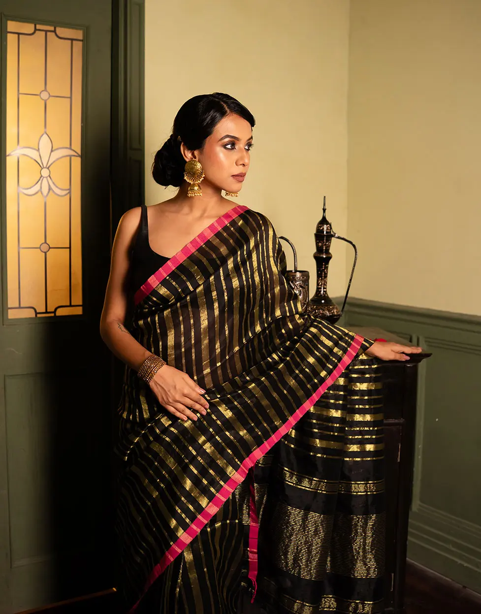 Raat Ki Mehkaash Saree