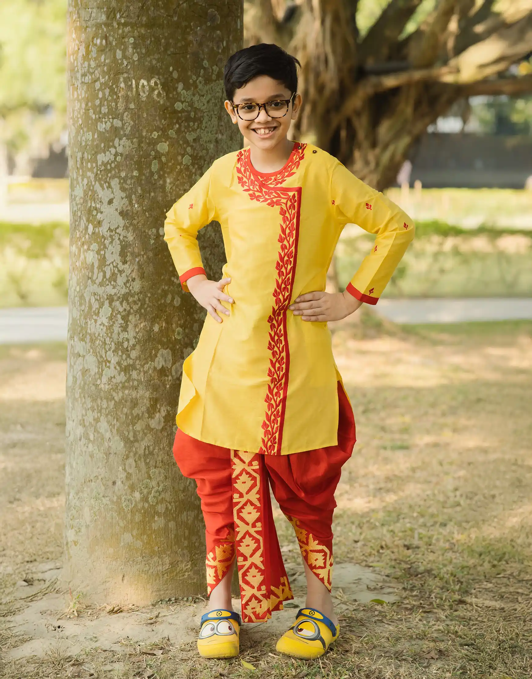 Sobai Raja Dhuti Punjabi Set