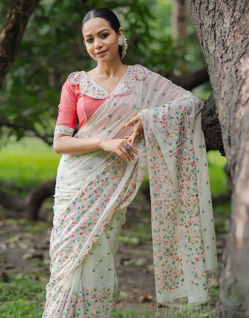 Walk In Paradise Saree